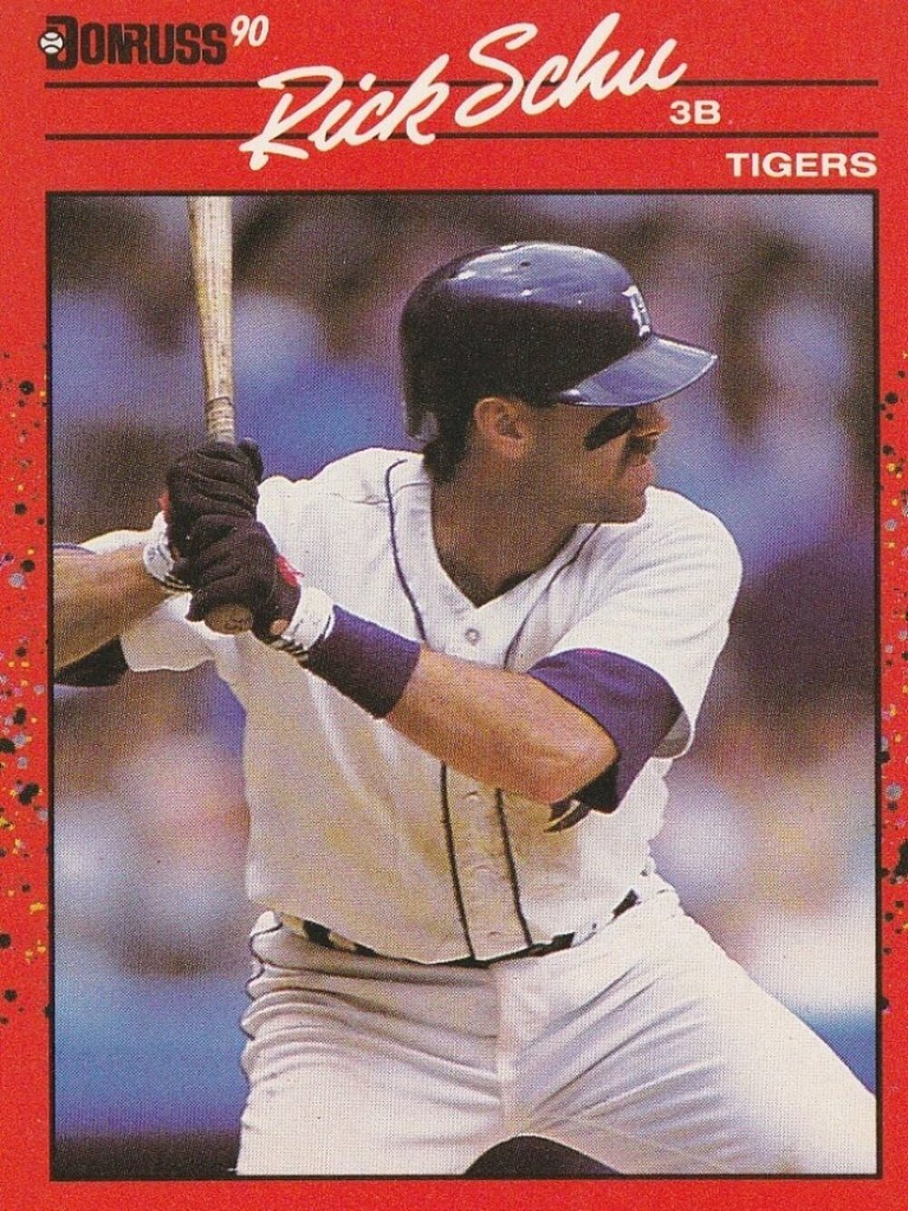 Rick Schu - Donruss 90 Baseball Card